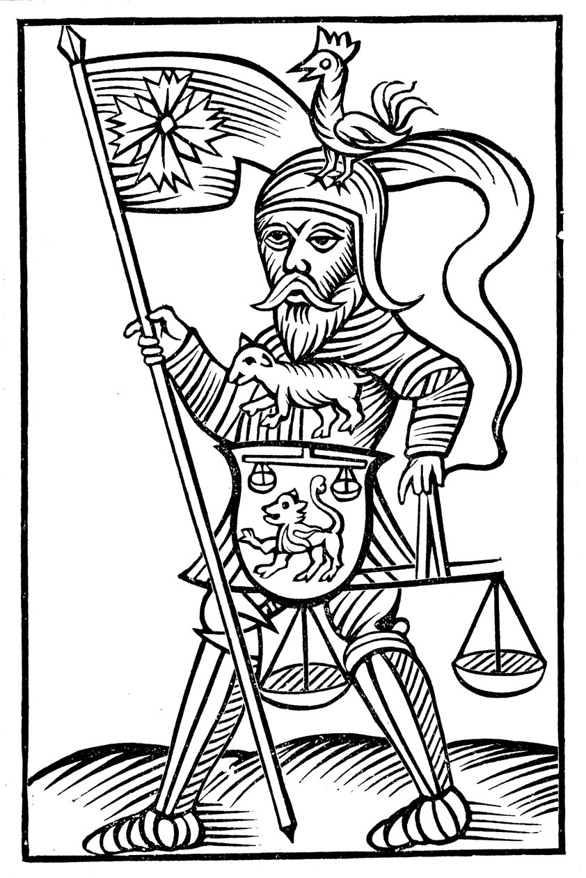 Representasjon av Hermensul, 1656 av Unbekannt