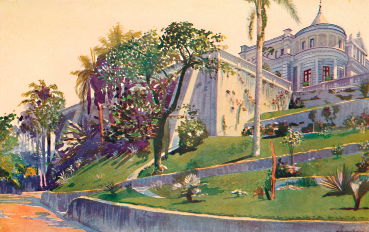 Residens for senatorgeneral Pinheiro Machado, 1914 av Unbekannt