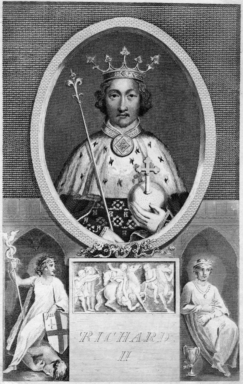 Richard II, konge av England av Unbekannt