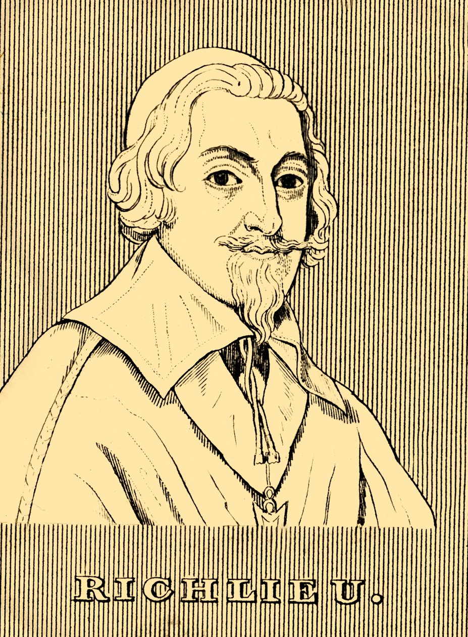 Richlieu, 1585-1642, 1830. av Unbekannt