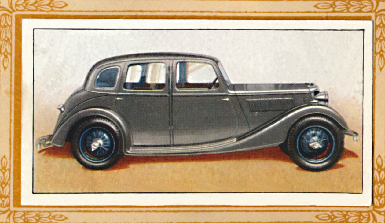 Riley Eight-90 Adelphi Saloon, c1936 av Unbekannt