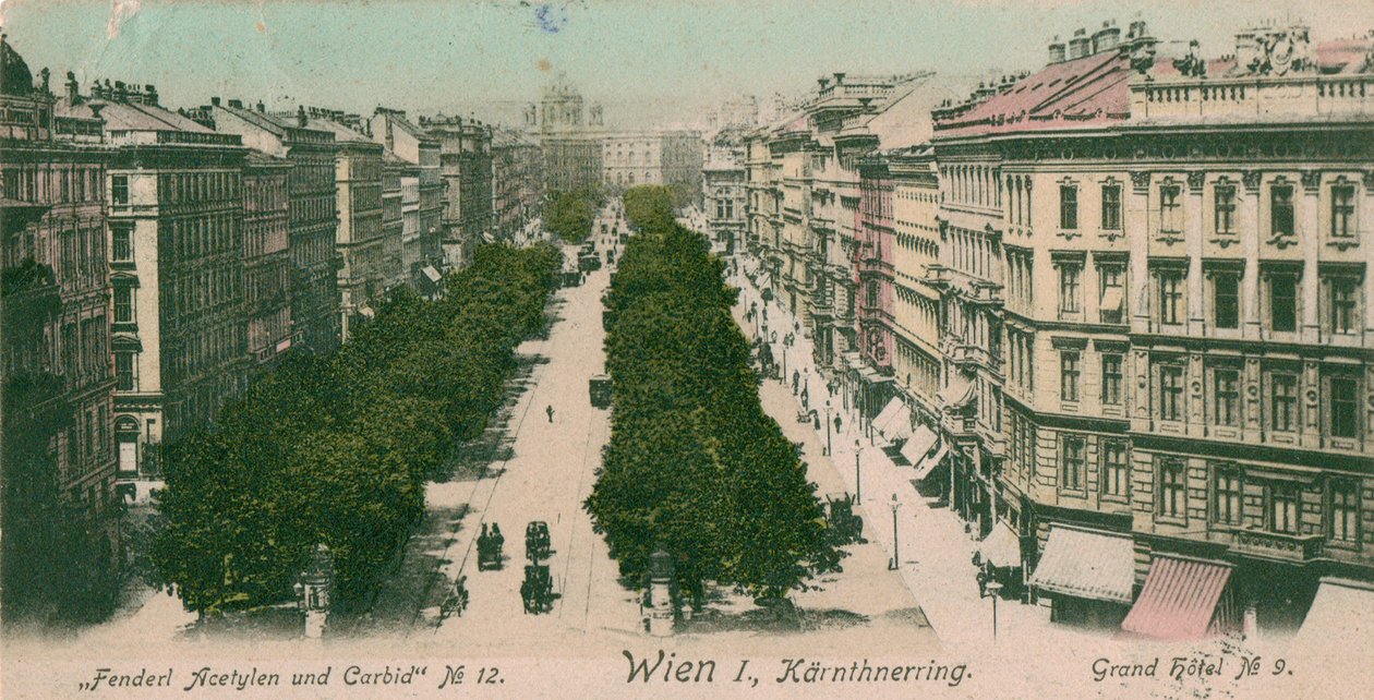 Ringvei Kärntner Ring, Wien av Unbekannt