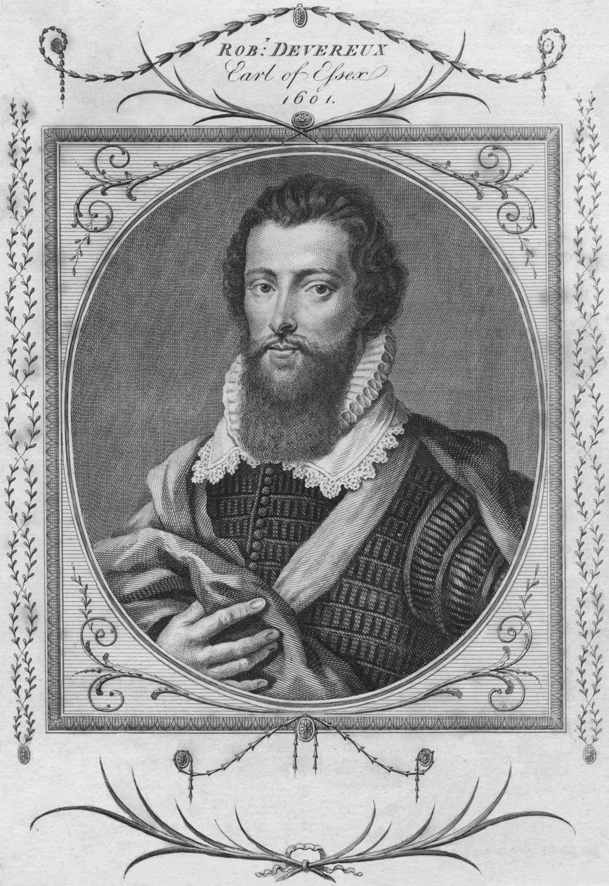 Rob Devereux, jarl av Essex, 1601, 1784. av Unbekannt