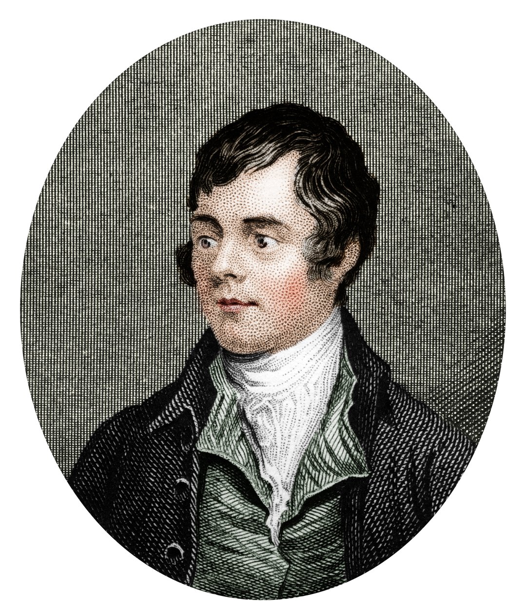 Robert Burns, skotsk poet, 1877 av Unbekannt