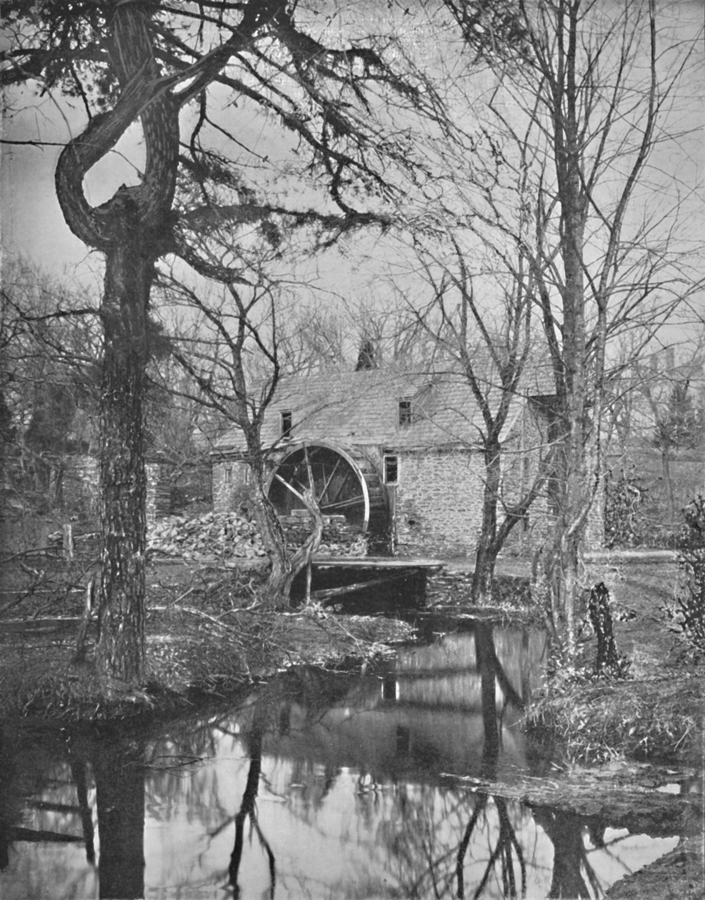 Roberts Mill i Pennsylvania, 1800-tallet av Unbekannt
