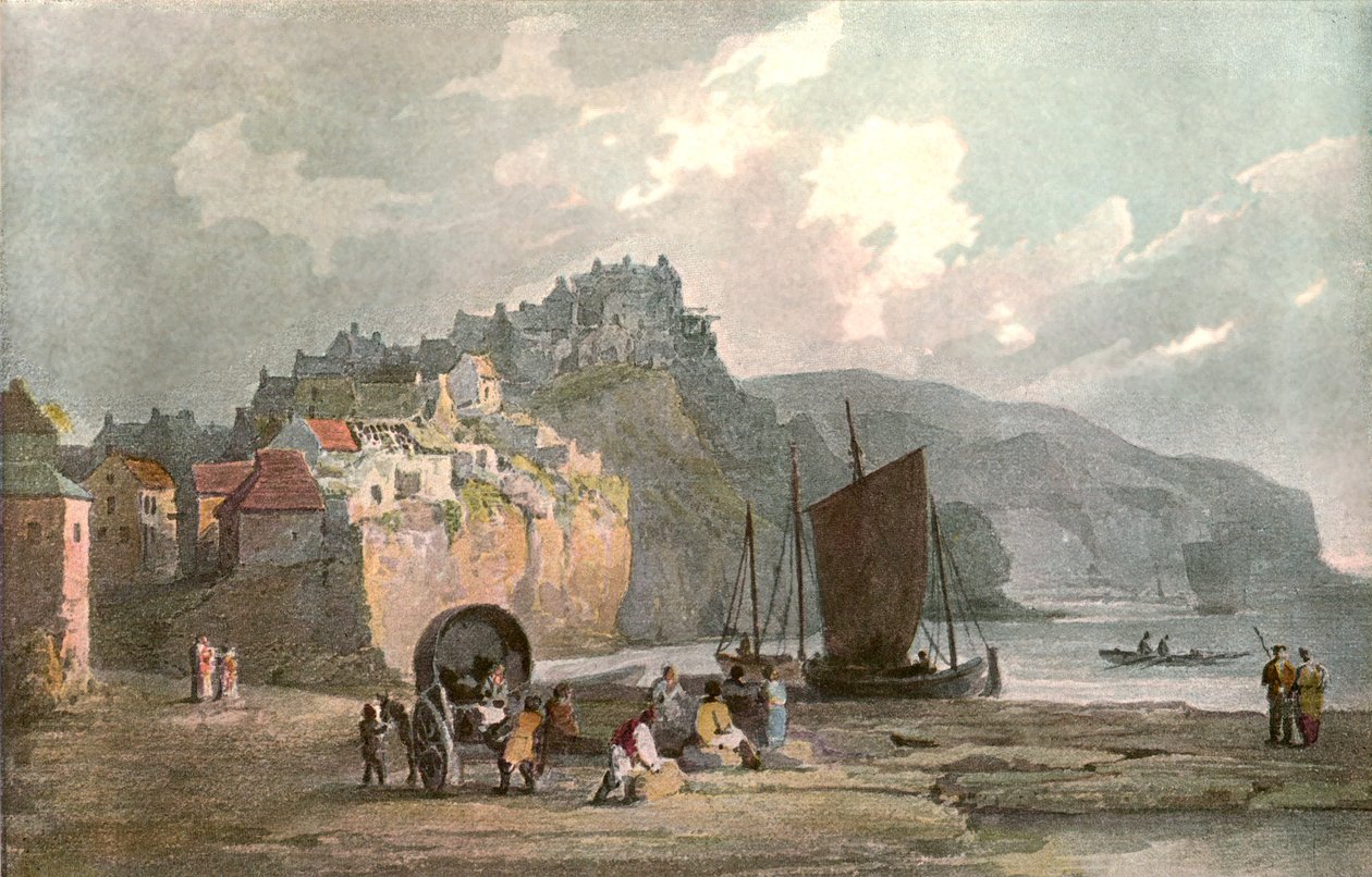 Robin Hoods Bay, ca 1900. av Unbekannt