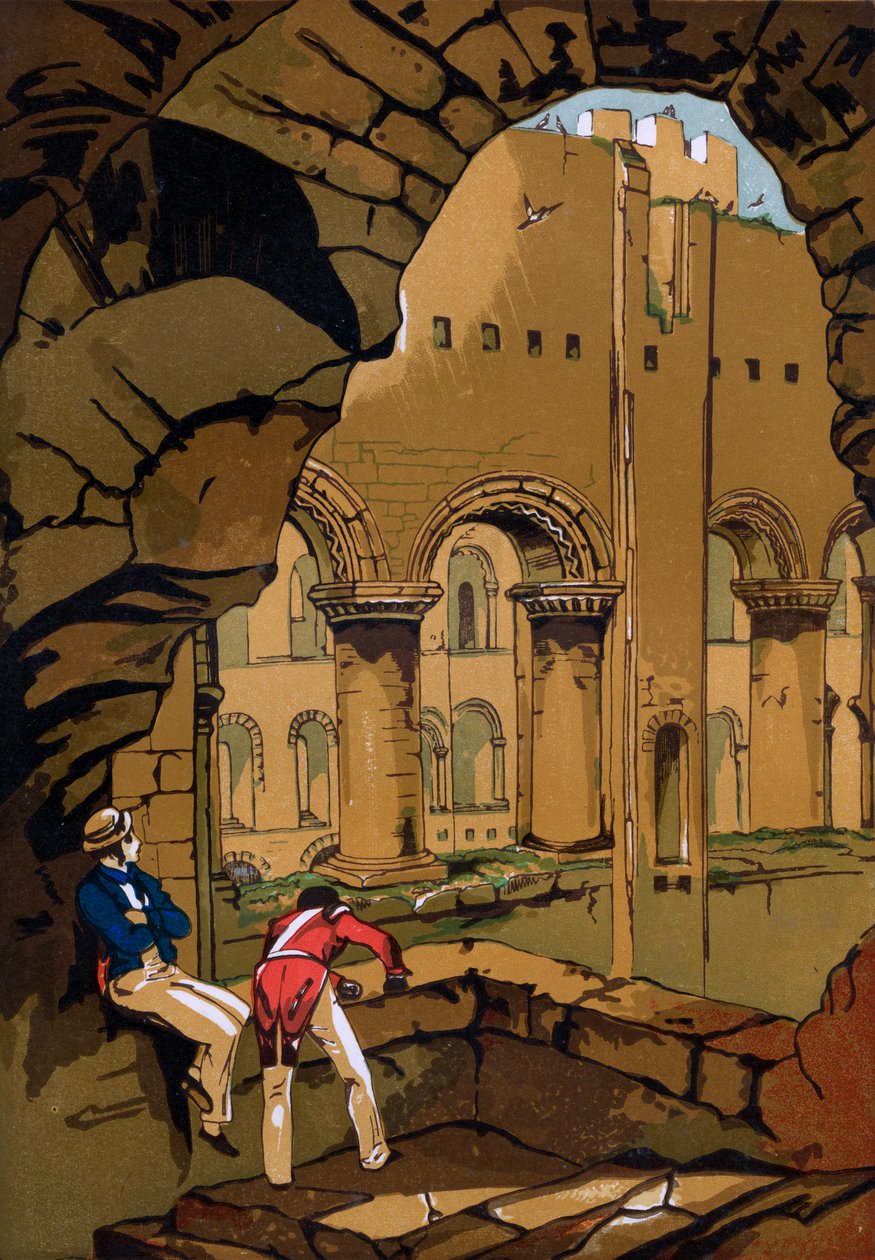 Rochester Castle, Kent, 1800-tallet av Unbekannt