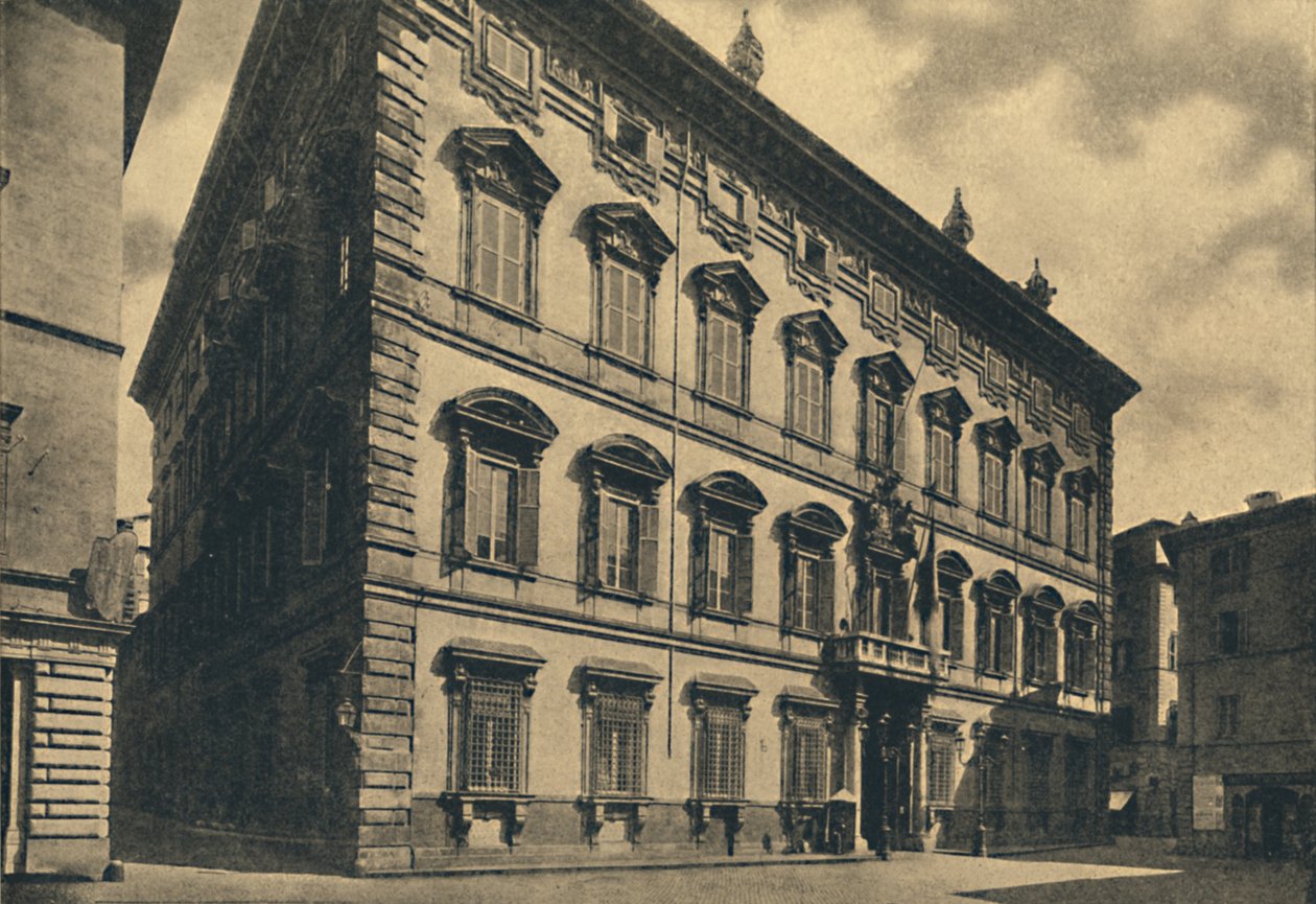 Roma - Senatets palass, 1910 av Unbekannt