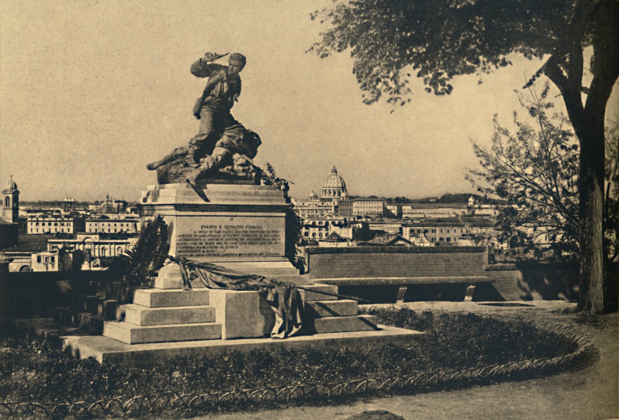 Roma - Pincian Hill, 1910. av Unbekannt