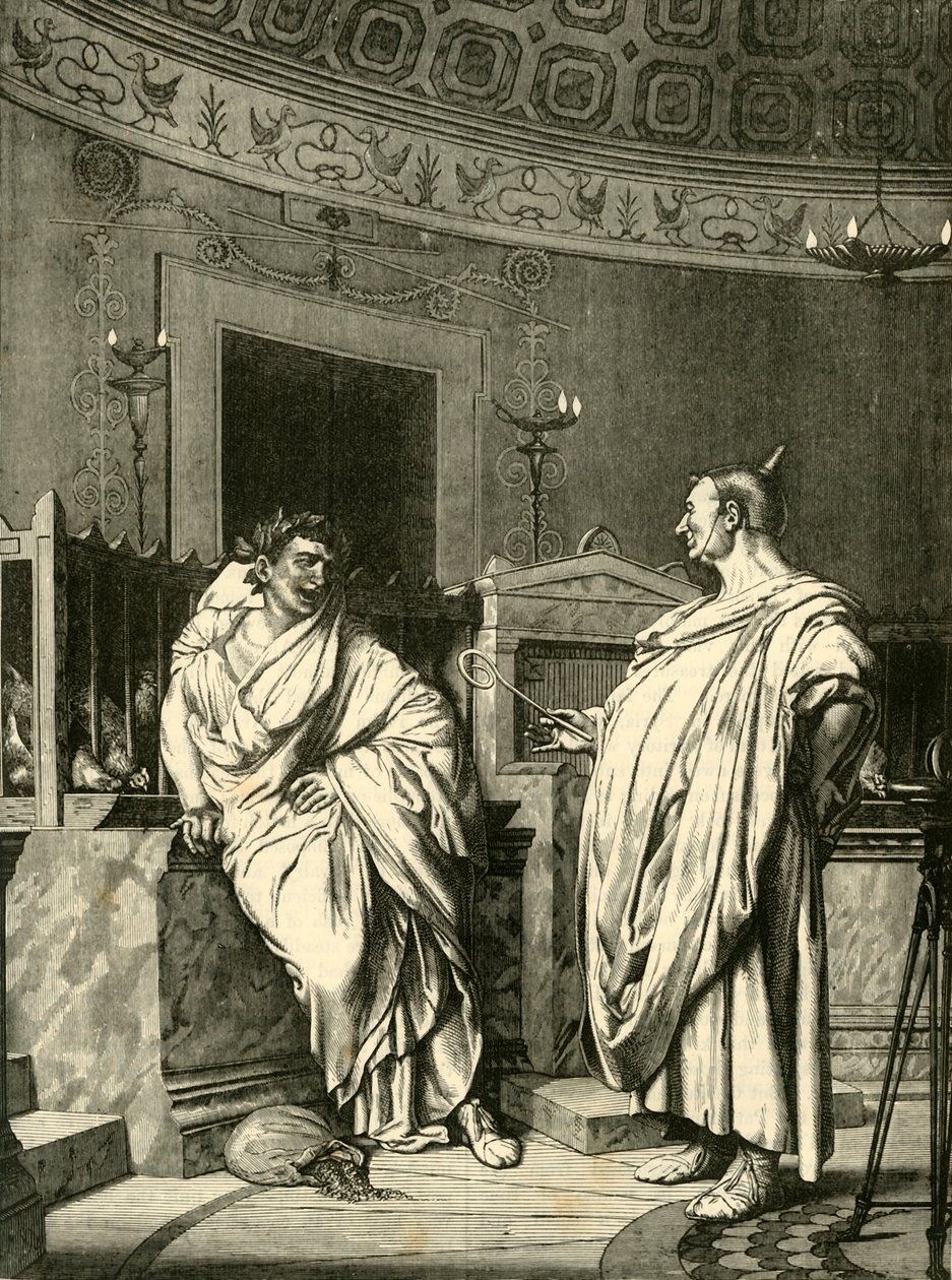 Roman Augurs, 1890. av Unbekannt