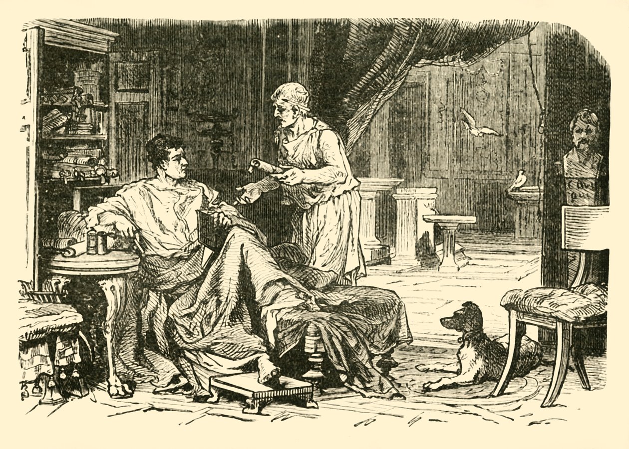 Romersk studie, 1890. av Unbekannt