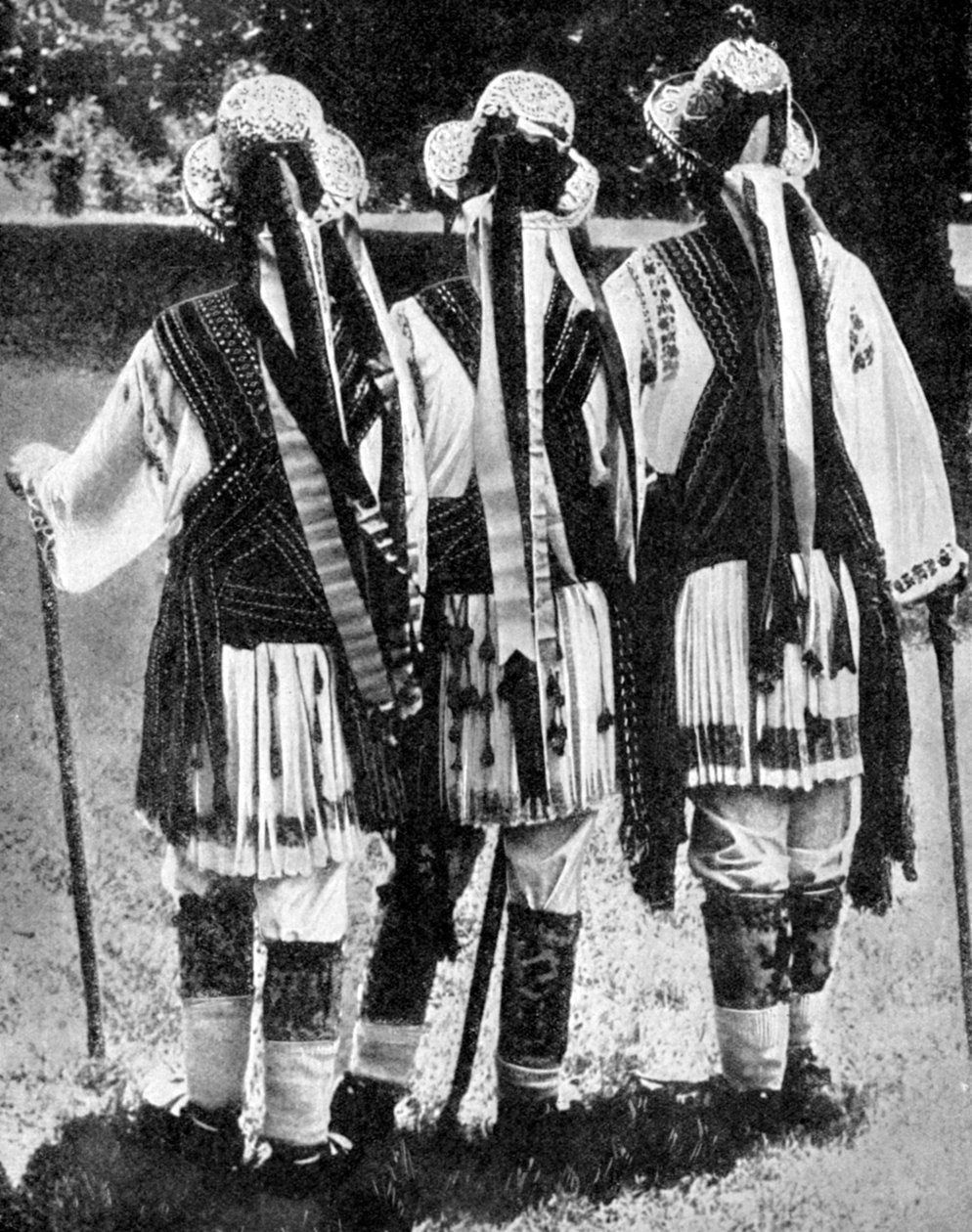Rumenske dansere, 1936 av Unbekannt