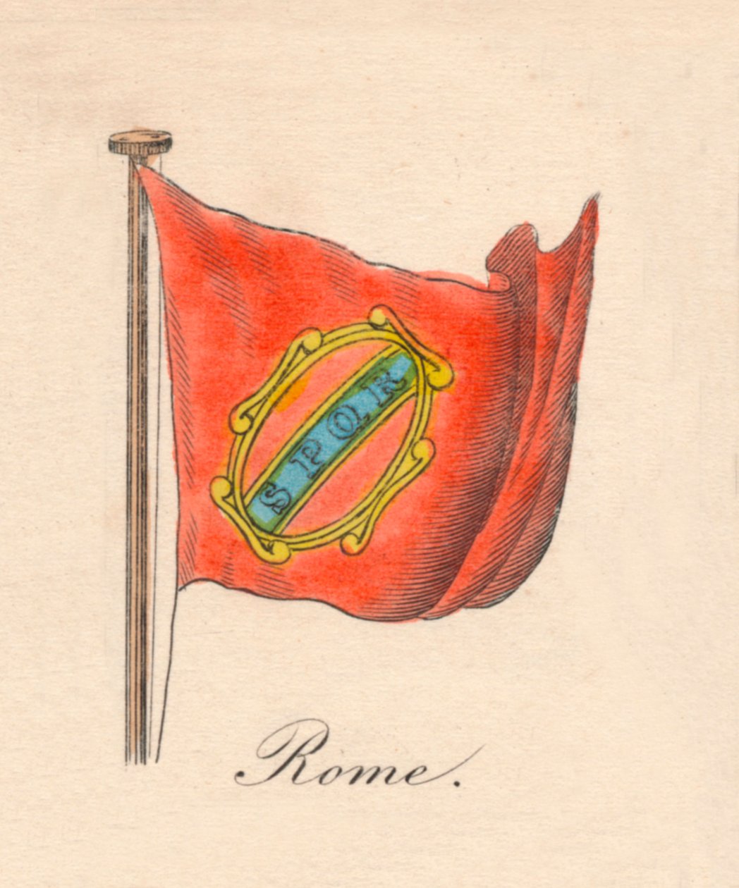 Roma, 1838 av Unbekannt
