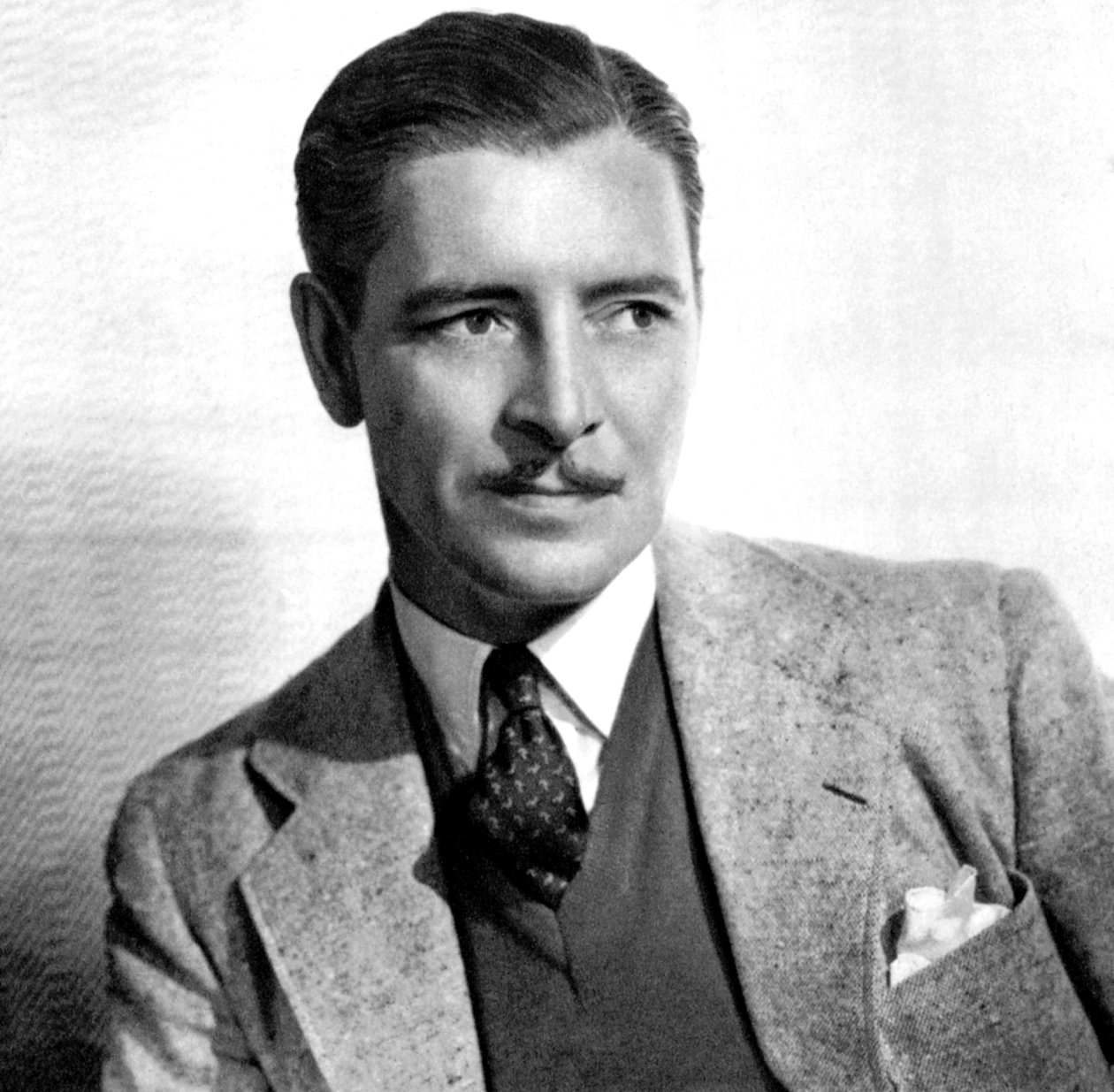 Ronald Colman , engelsk skuespiller, 1934-1935 av Unbekannt