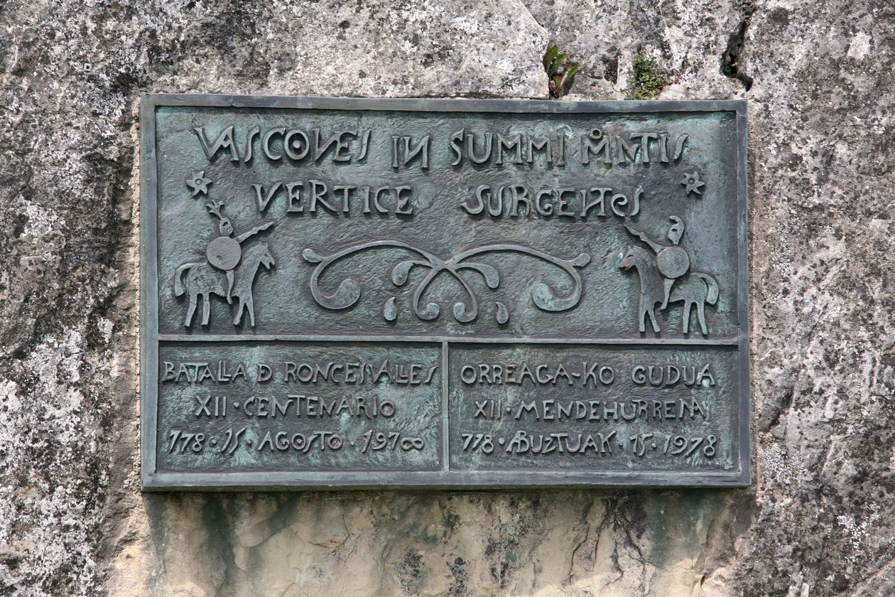 Roncesvalles kampmonument, Roncesvalles, Spania av Unbekannt