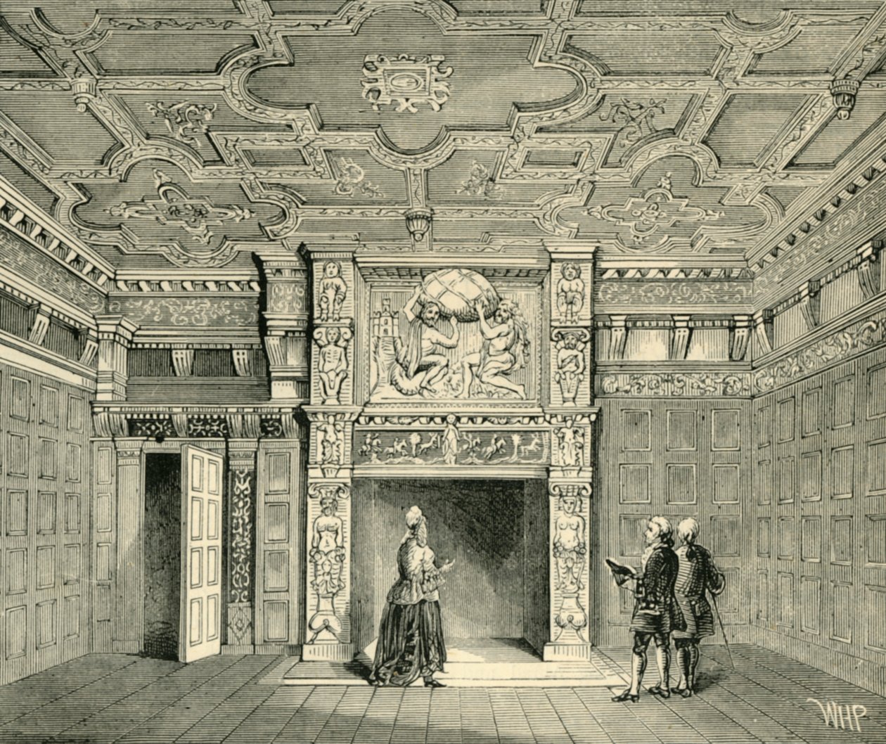 Rom i Sir Paul Pindars hus, c1872. av Unbekannt