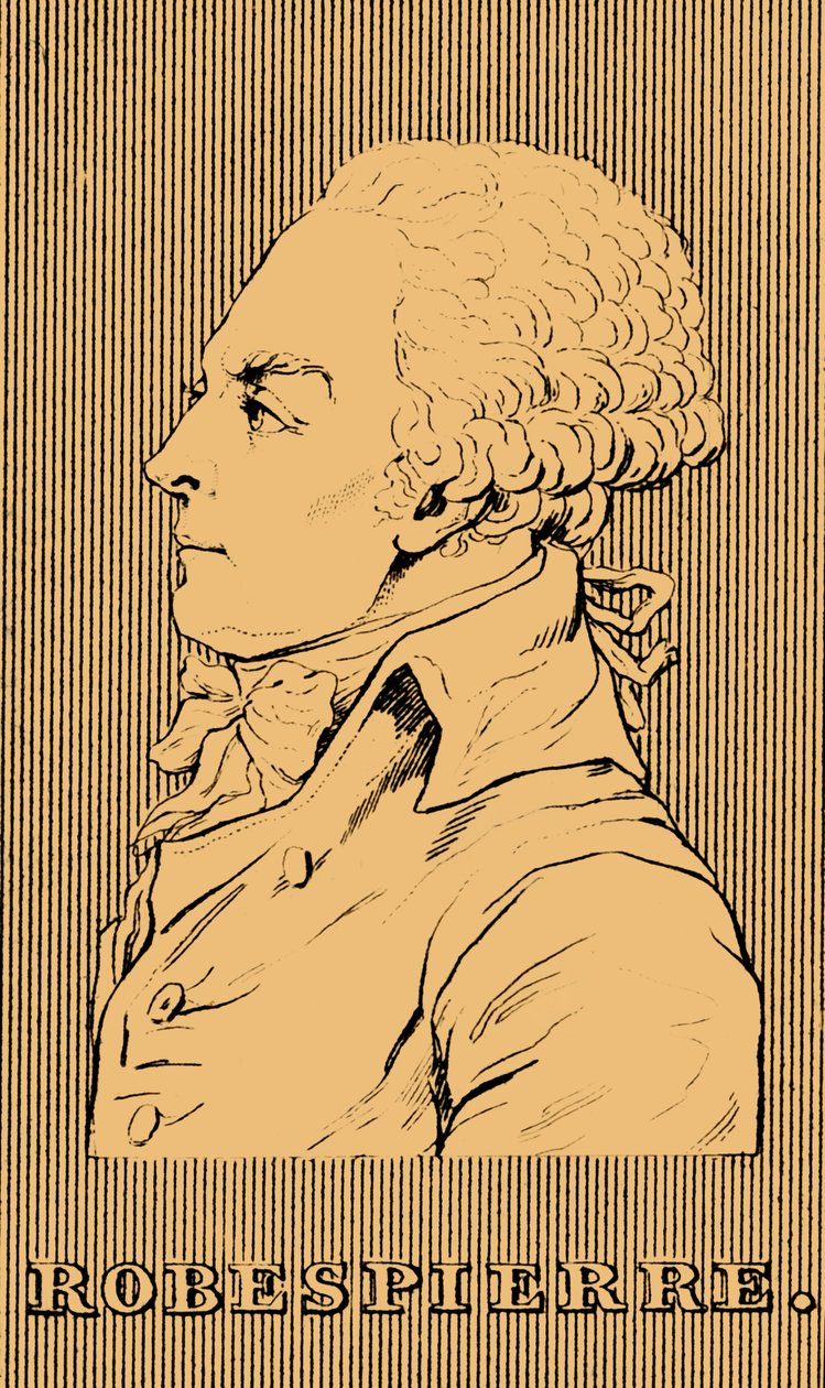 Robespierre, 1758-1794, 1830. av Unbekannt