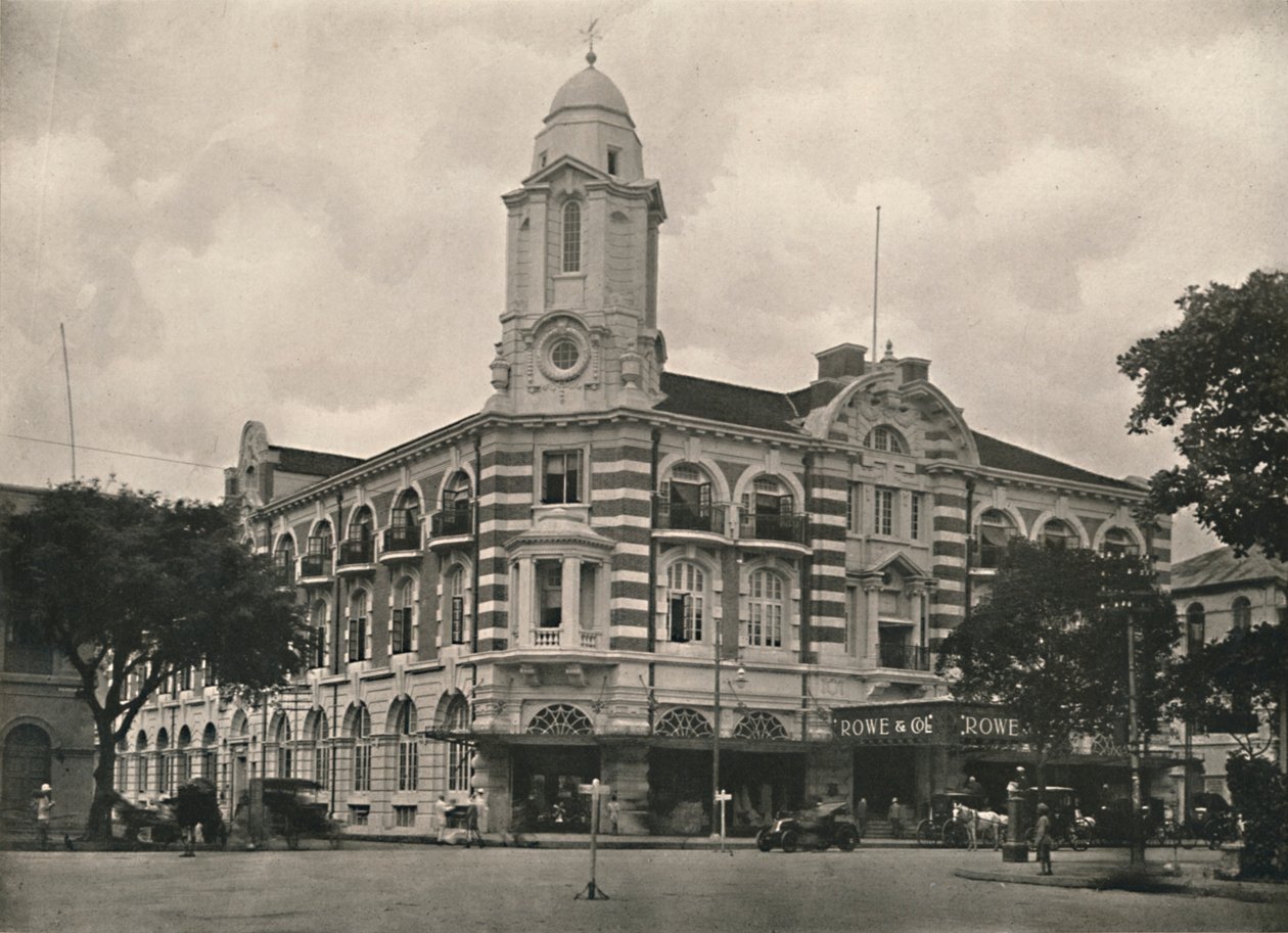 Rowe & Coy., Ltd., Rangoon-lokaler, 1900. av Unbekannt