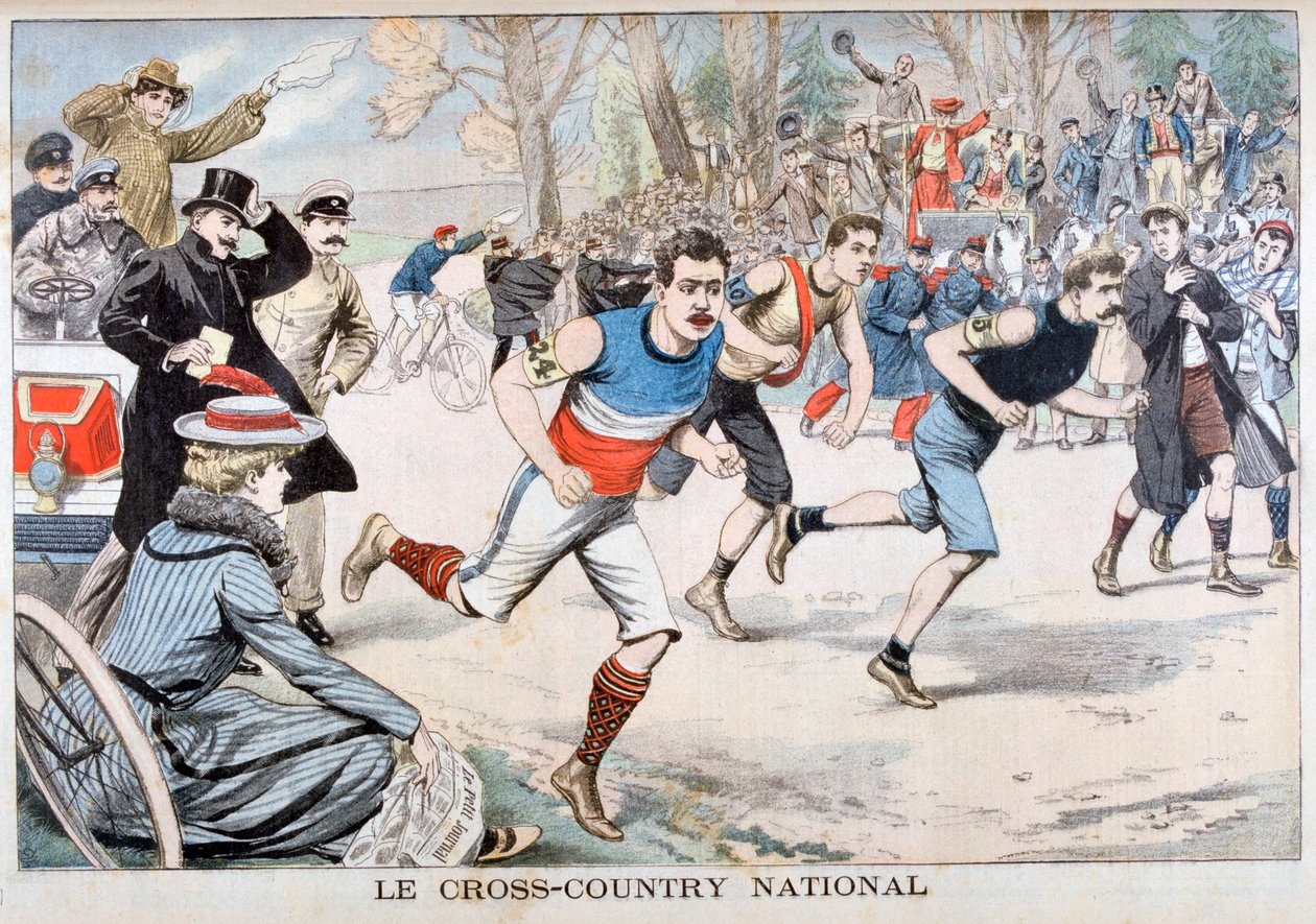 Løping, The National Cross Country, Paris, 1903 av Unbekannt