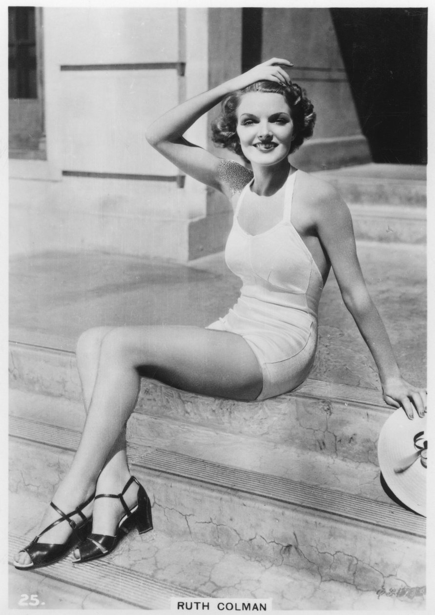 Ruth Colman, c1938 av Unbekannt