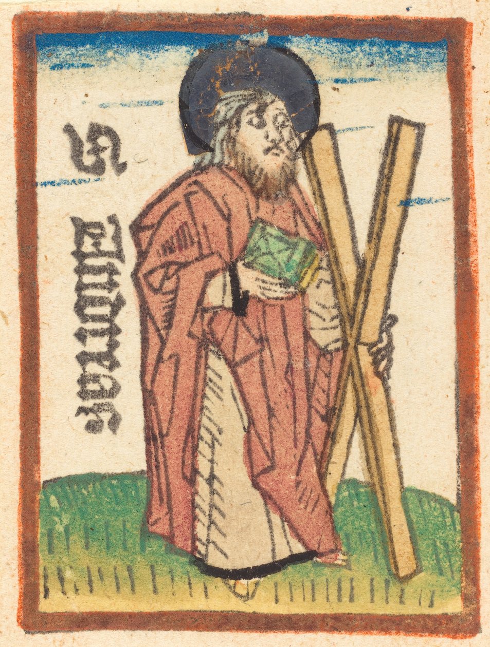 Saint Andrew, ca. 1480. av Unbekannt