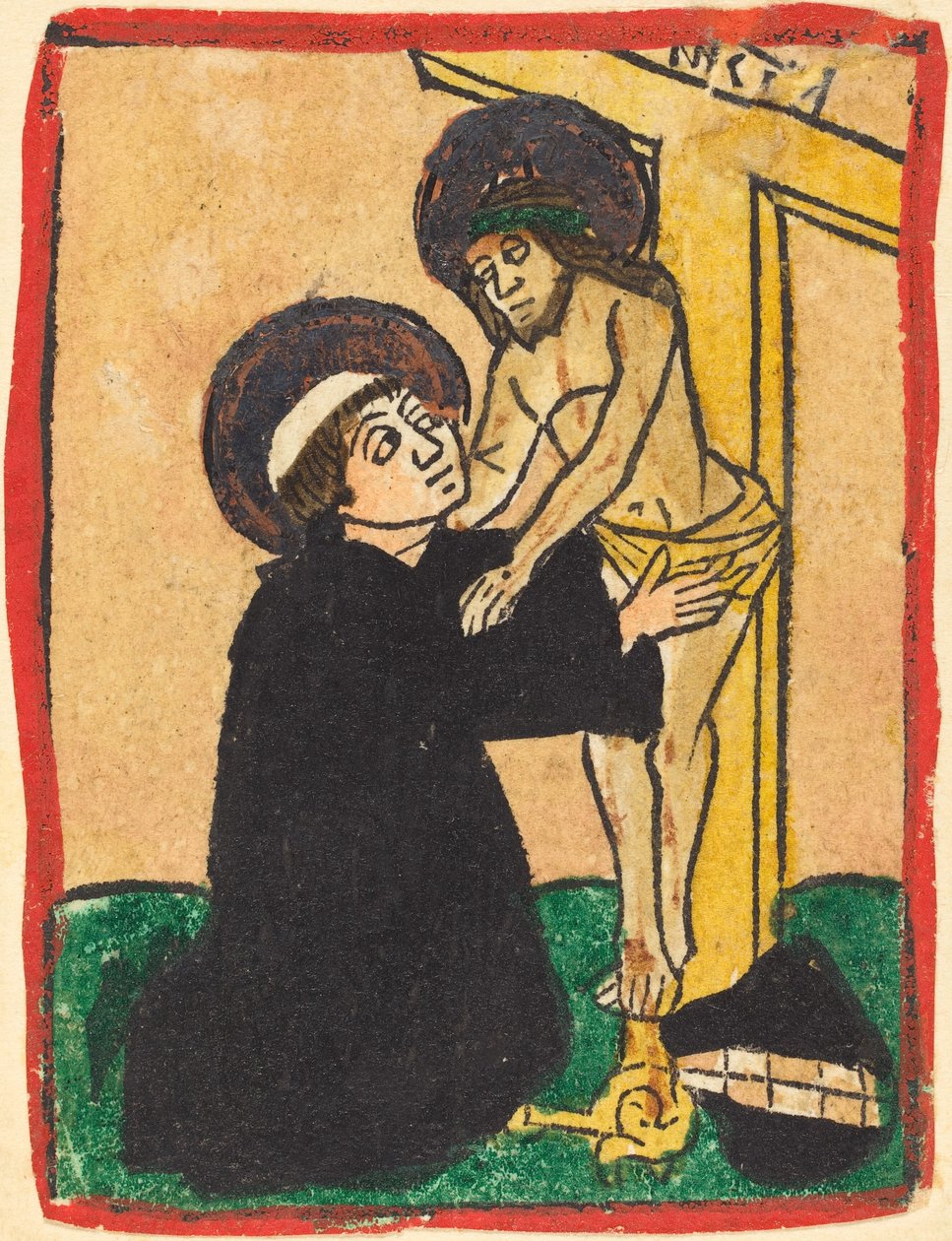 Saint Bernard av Clairvaux, ca. 14701475. av Unbekannt