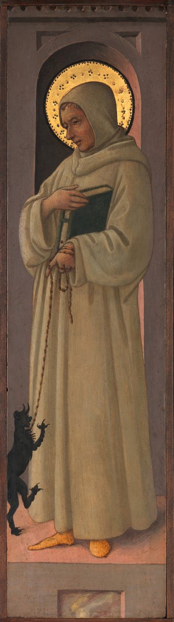 Saint Bernard av Clairvaux, ca. 1447-1469. av Unbekannt