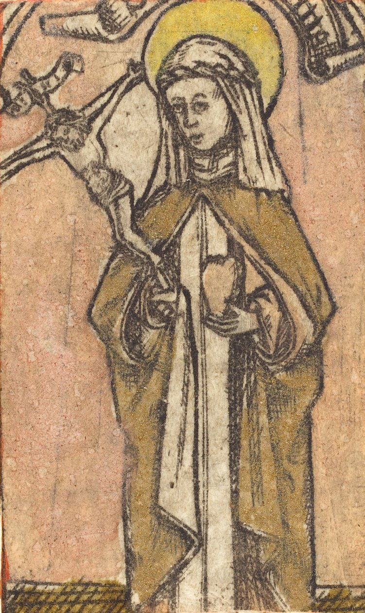 Saint Bridget, ca. 14601470. av Unbekannt