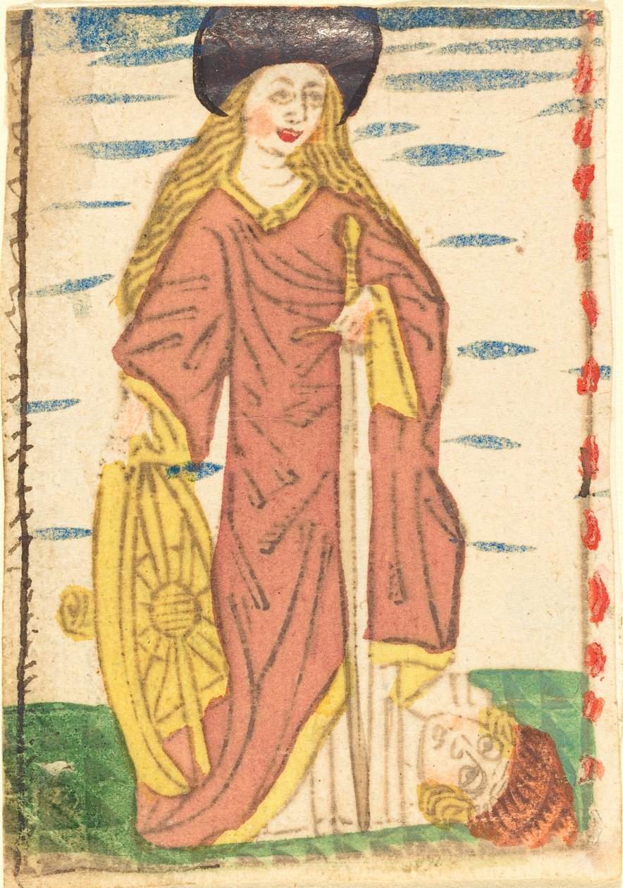 Den hellige Katarina av Alexandria, 14601470. av Unbekannt