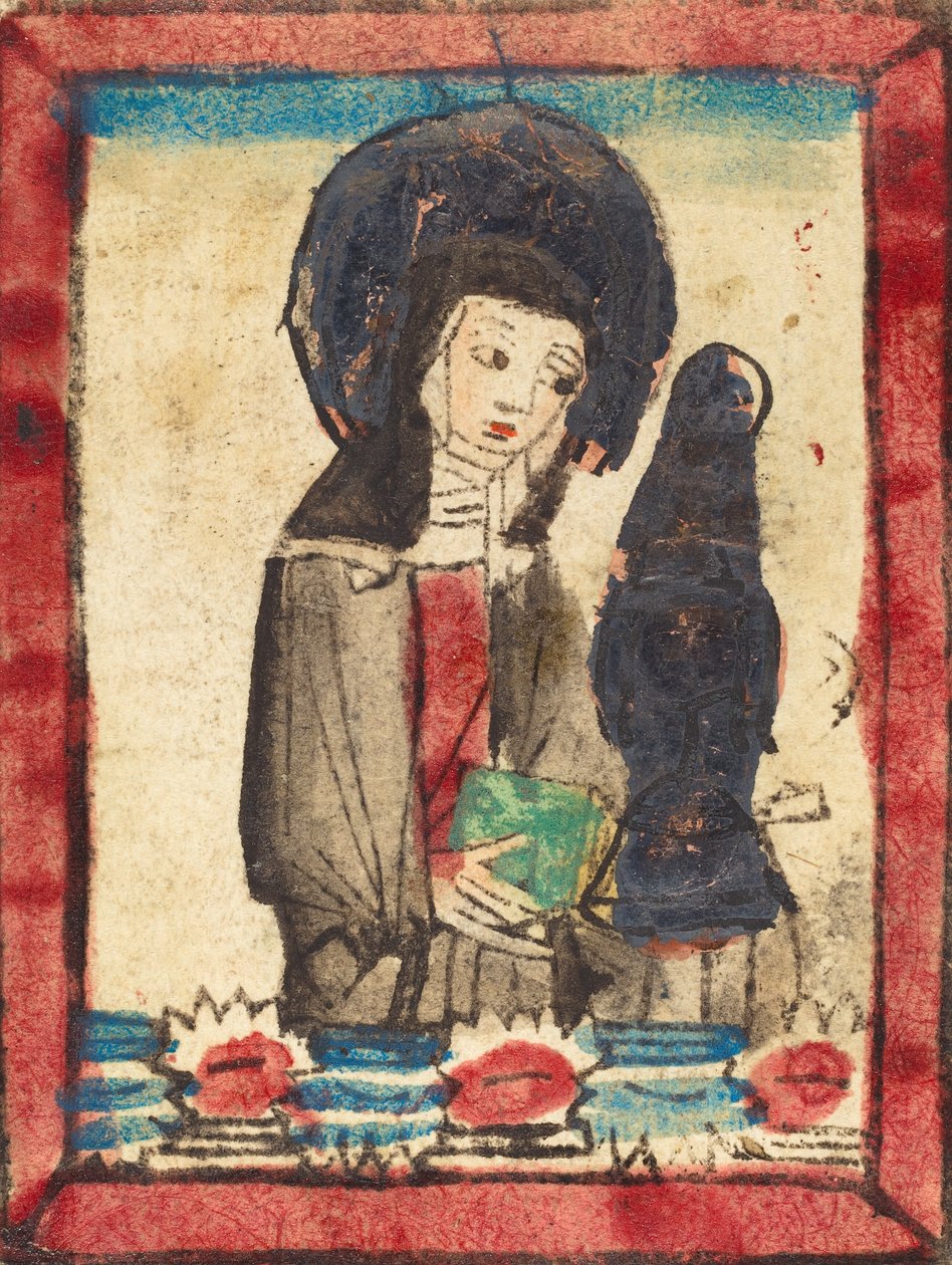 Saint Clare of Assisi, 14501470. av Unbekannt