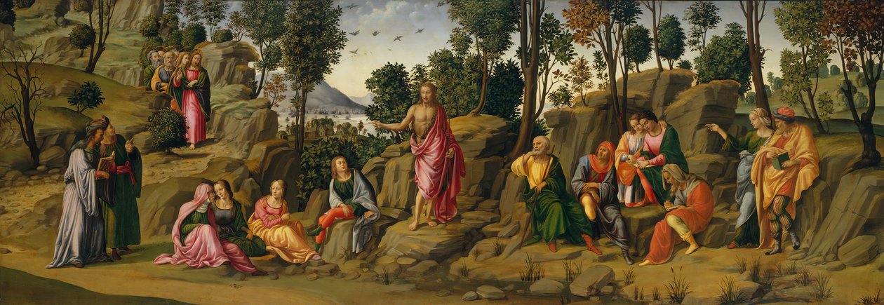 Døperen Johannes som vitner, ca. 1506-7. av Unbekannt