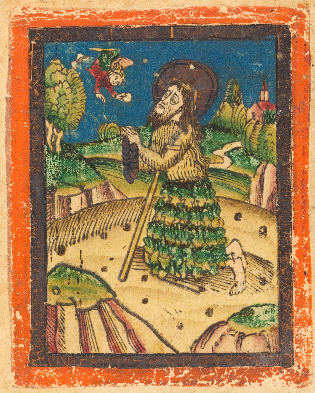 Saint Onuphrius, ca. 1480. av Unbekannt