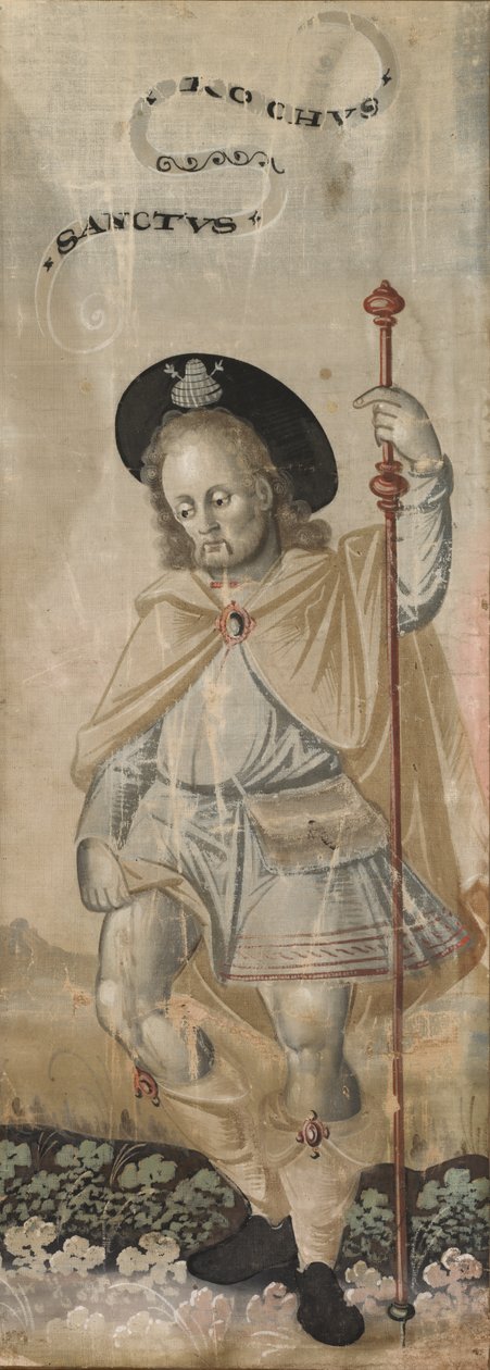 Saint Roch, tidlig på 1600-tallet. av Unbekannt