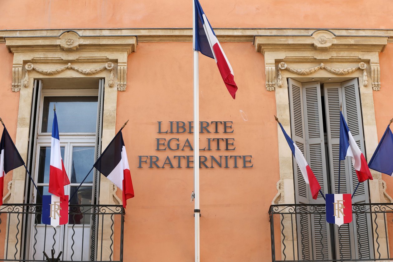 Saint Tropez, rådhuset, Saint-Tropez, Frankrike av Unbekannt