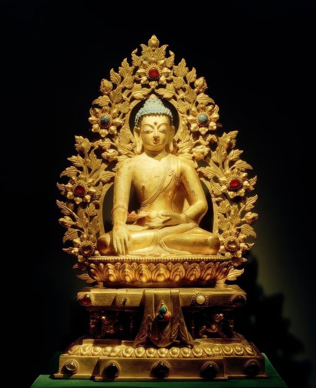 Sakyamuni-skulptur, 1700-tallet av Unbekannt