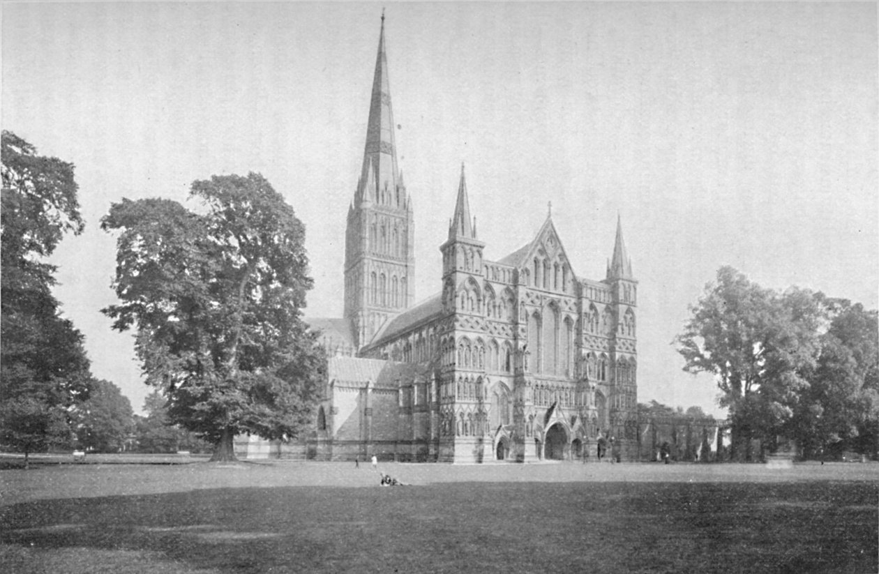 Salisbury katedral, 1902 av Unbekannt