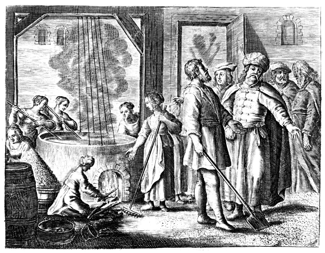 Saltverk, Amsterdam, 1660 av Unbekannt