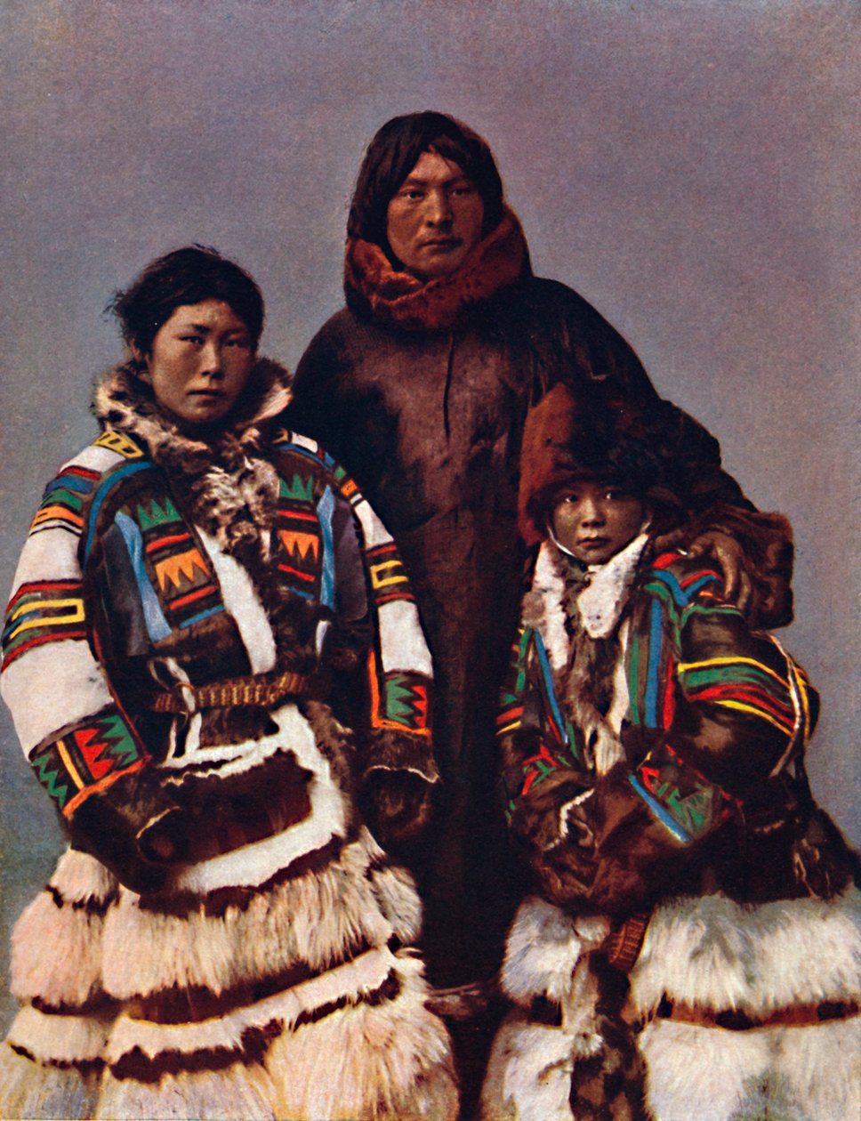 Samojedene fra Novaya Zemlya, 1912 av Unbekannt