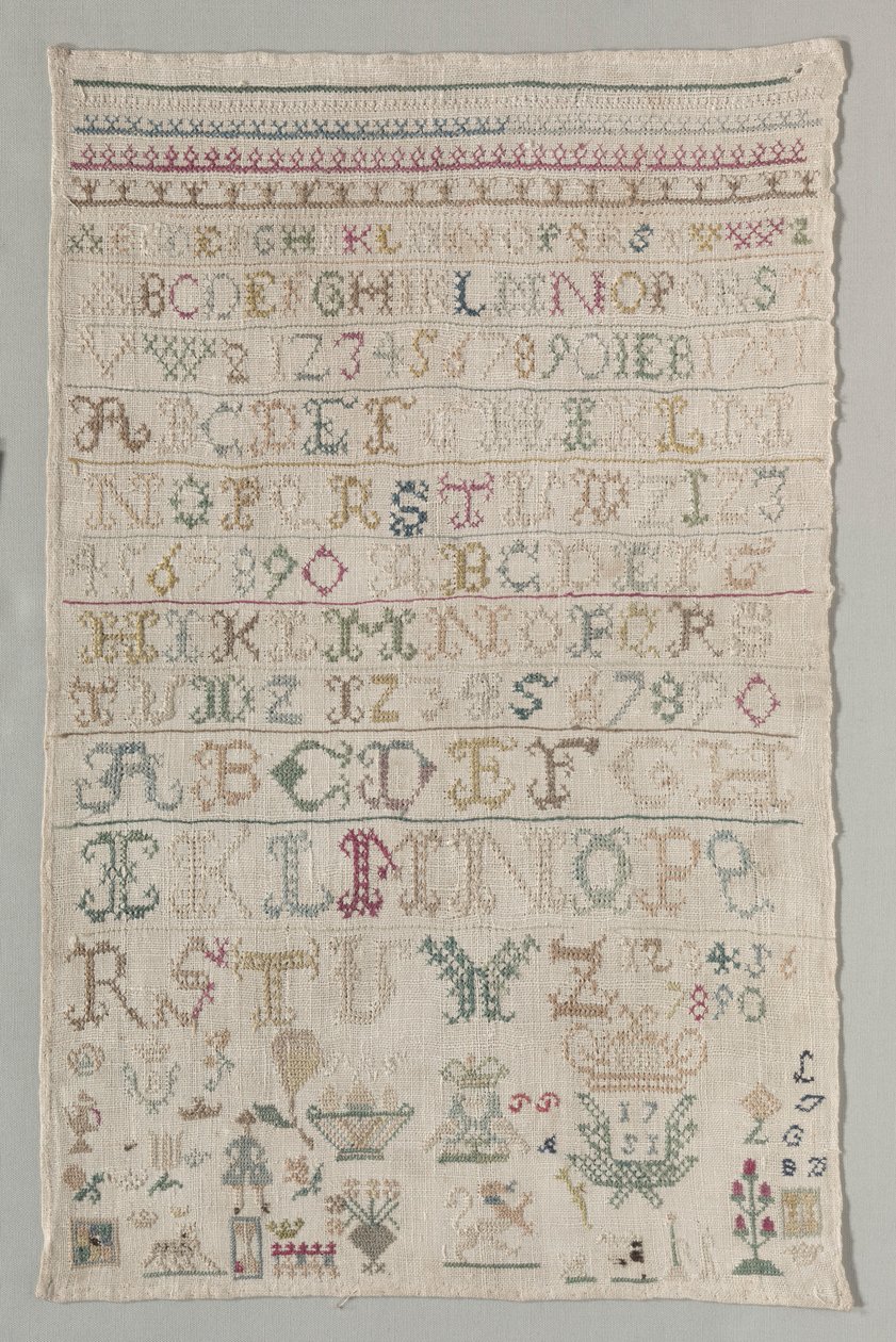 Prøvetaker, 1751. av Unbekannt