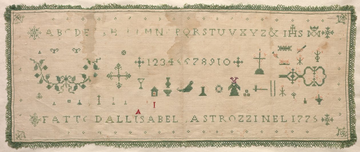 Prøvetaker, 1775. av Unbekannt