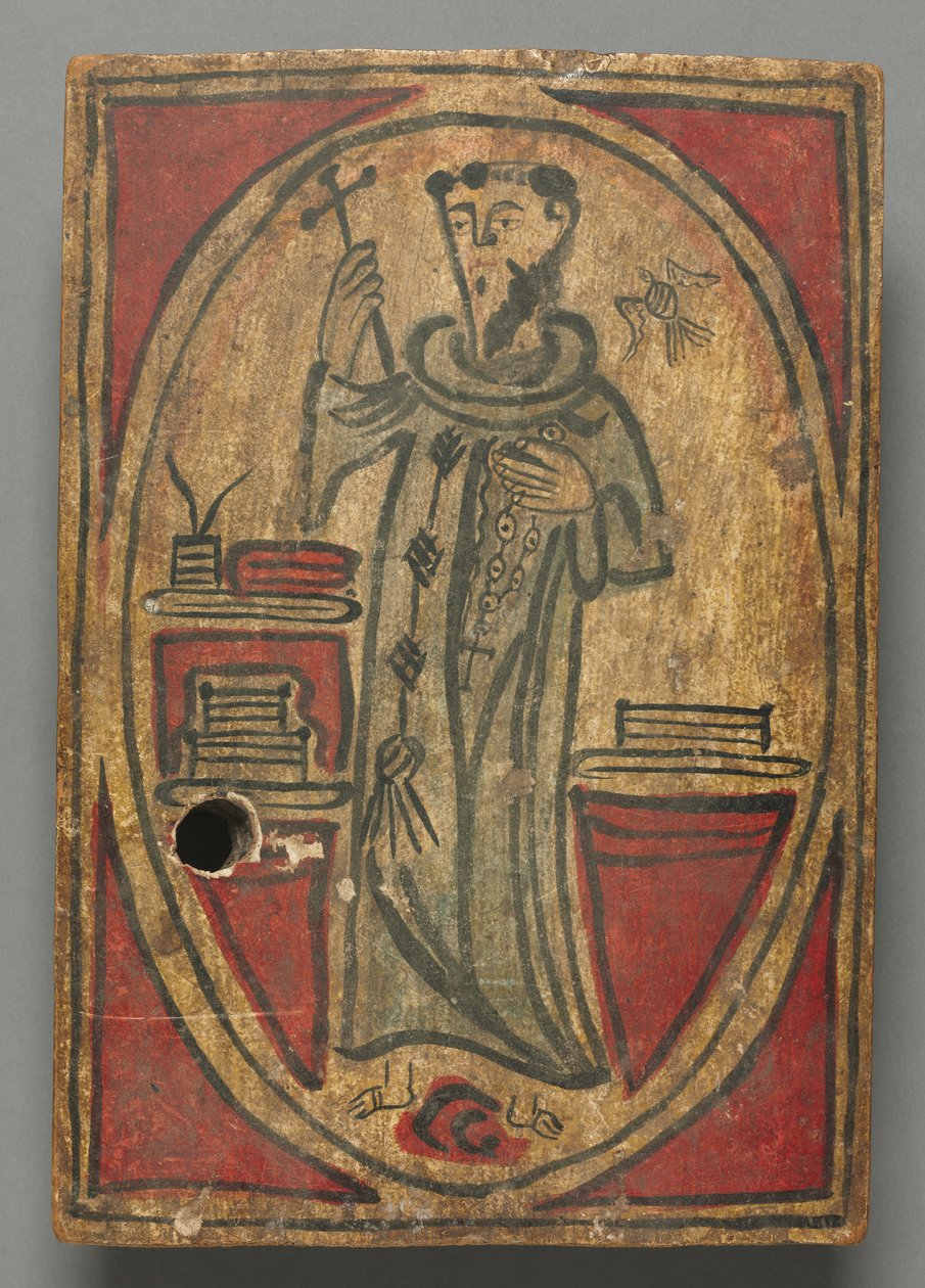 Den hellige Frans av Assisi: Helgen fra altertavlen, 1600-1700-tallet. av Unbekannt