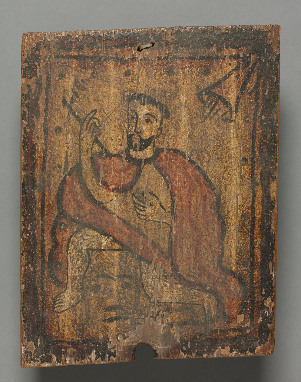 San Geronimo: helgen fra altertavle, 1600-1700-tallet. av Unbekannt