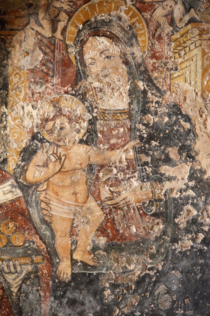 San Pietro bysantinsk kirke, Otranto, Apulia, Otranto, Italia av Unbekannt