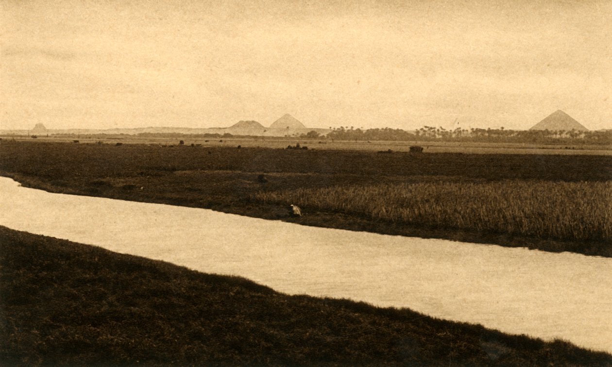 Saqqara - Pyramidene i Dashur, c1918-c1939. av Unbekannt