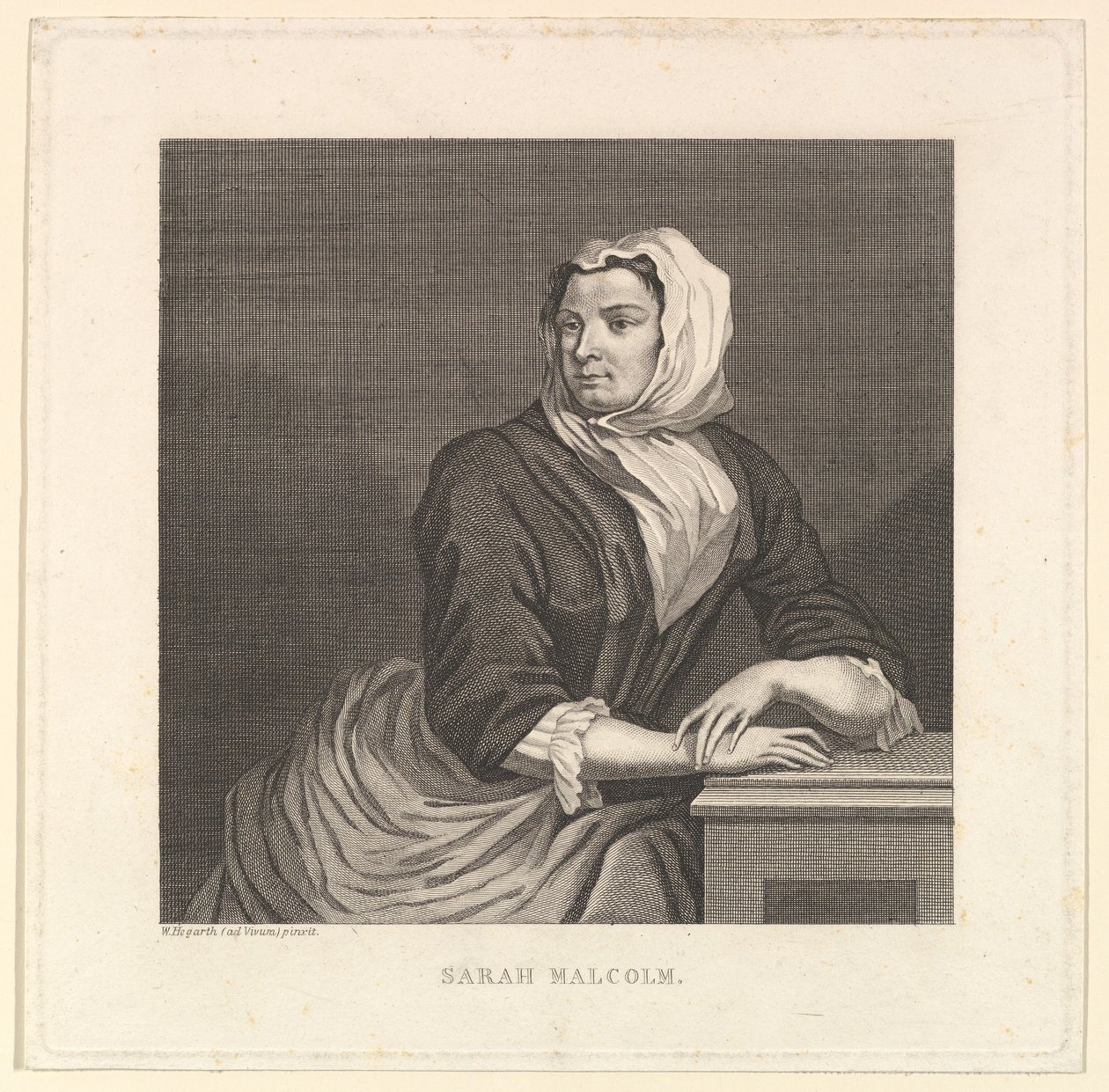Sarah Malcolm, sent på 1700- og 1800-tallet. av Unbekannt