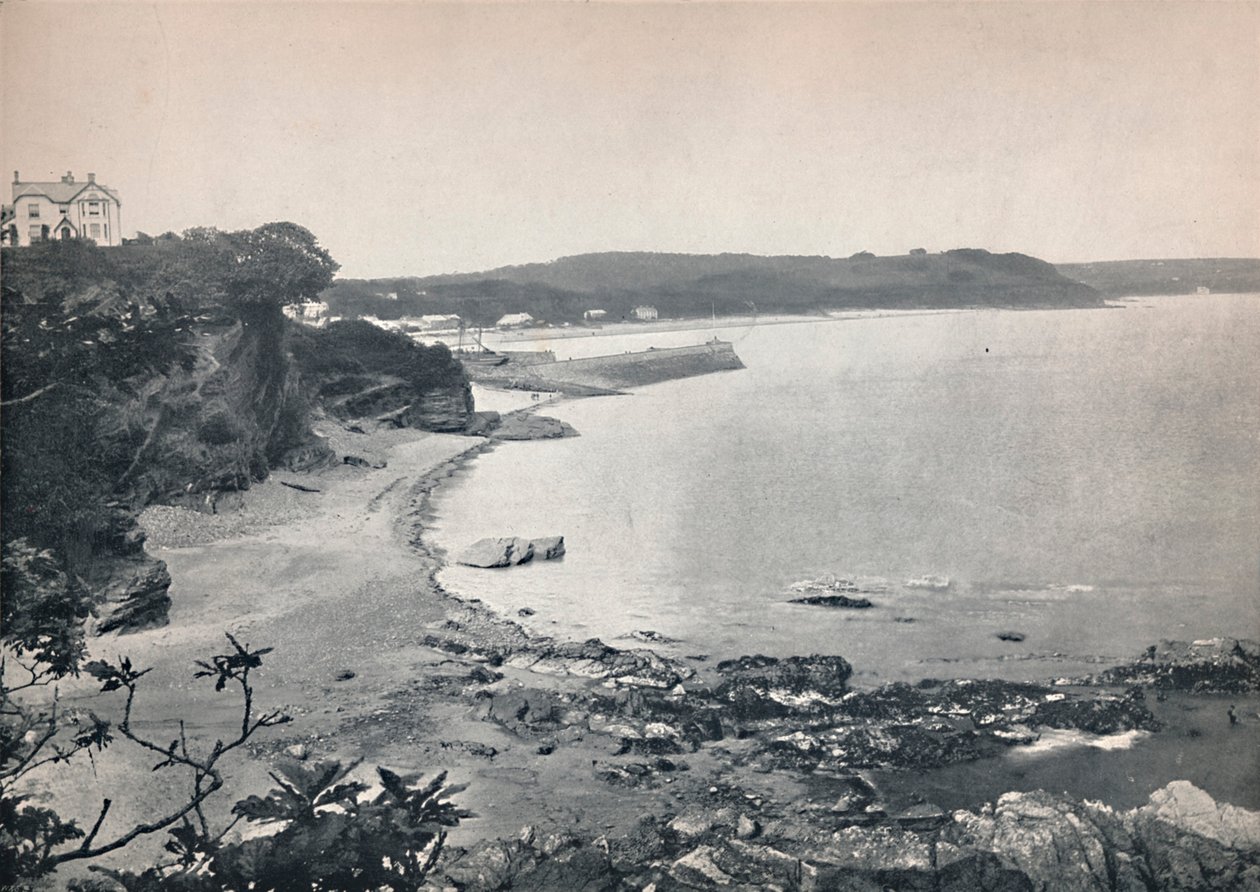 Saundersfoot - General View of the Bay, 1895 av Unbekannt