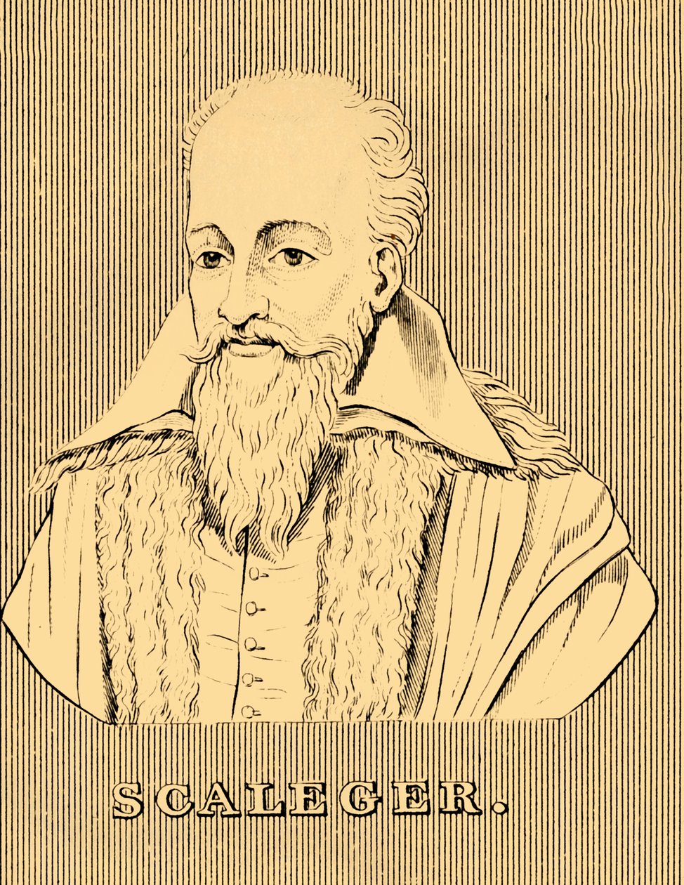 Scaleger, 1540-1609, 1830. av Unbekannt