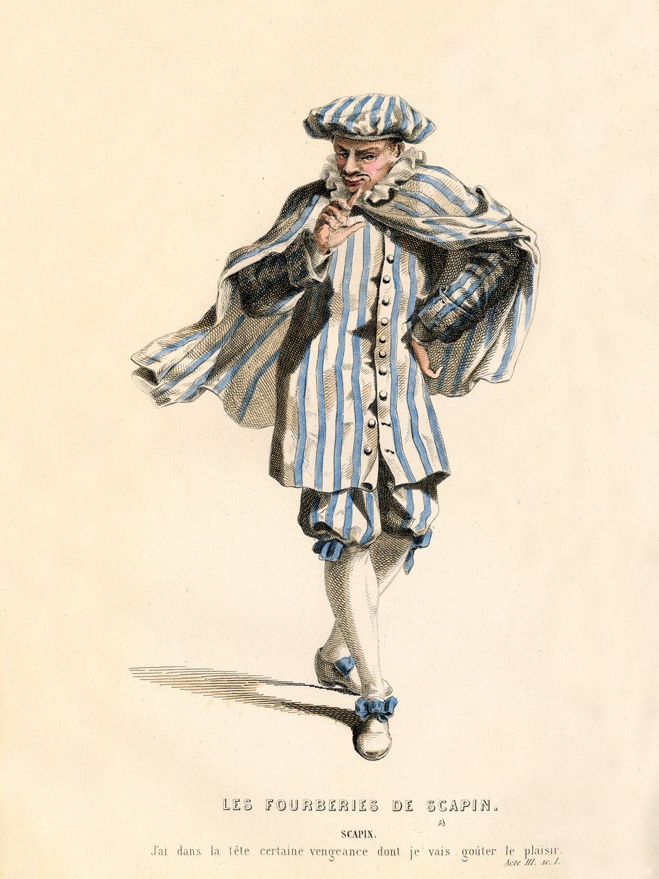 Scapin, 1868. av Unbekannt