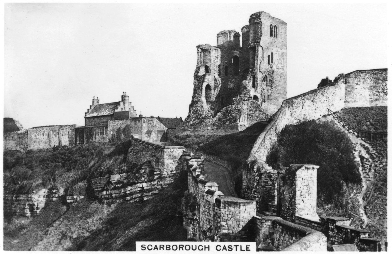 Scarborough Castle, 1936 av Unbekannt