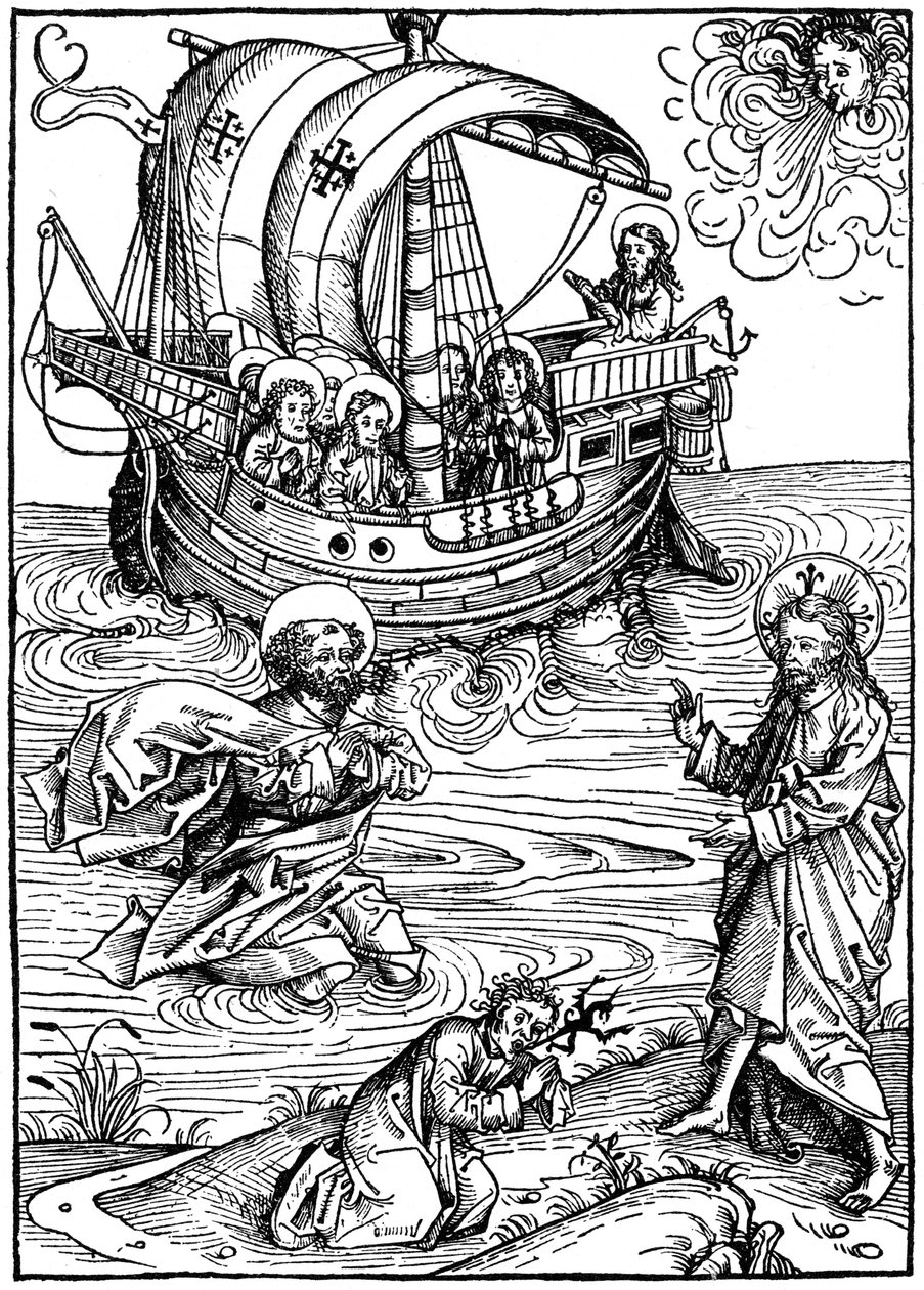 Scene fra Schatzbehalter, 1491 1964. av Unbekannt